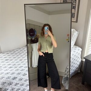 & Other Stories Olive Button-Up Top